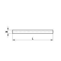 M5 карбид вольфрама, штифт для звёздчатых щупов, D 1 мм, для систем ZEISS A-5555-0093
